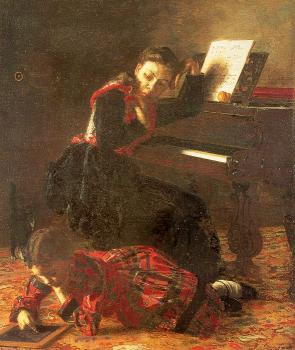 Thomas Eakins : Home Scene (The Sisters of the Artist)